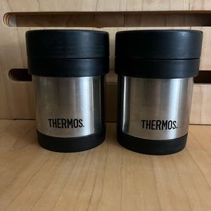 Thermos Vacuum Insulated Stainless Steel Double Wall 10oz Food Jar